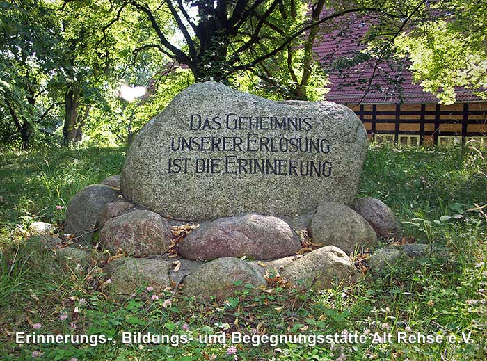 Verein f�r die Erinnerungs-, Bildungs- und Begegnungsst�tte Alt Rehse e.V.